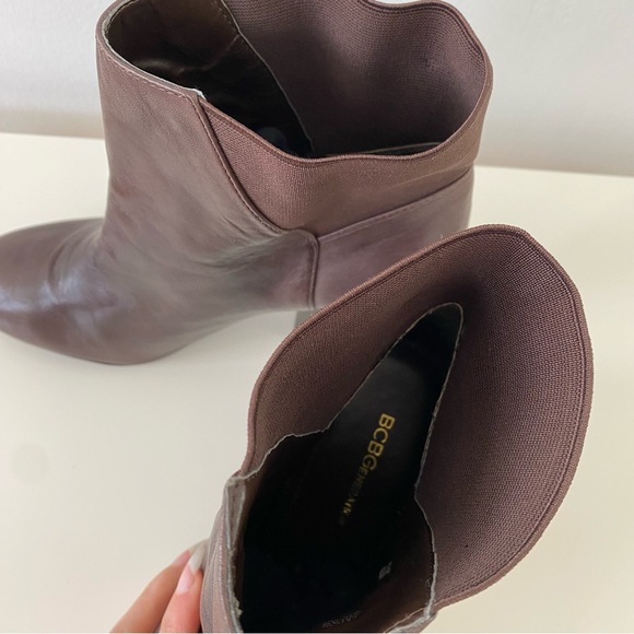 BCBG Cognac Booties - Picture 13 of 14
